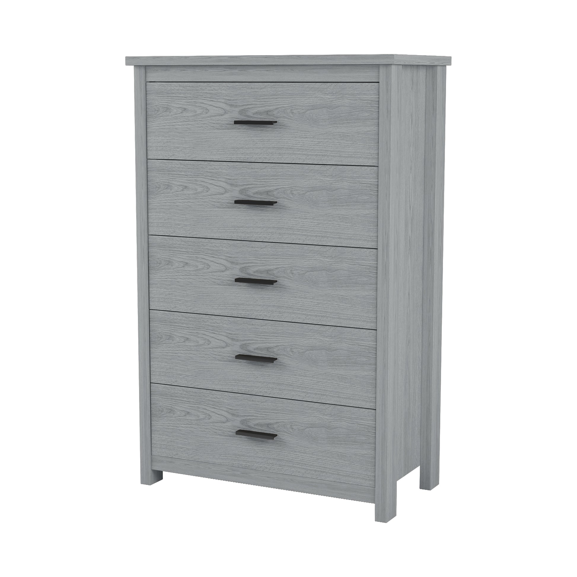 4 Pieces Bedroom Sets Queen Size Vintage Wooden Bed Frame With 2 Nightstands And 1 Dresser,Light Gray Box Spring Not Required Queen Light Gray 4 Piece Set American Traditional Solid Wood Mdf