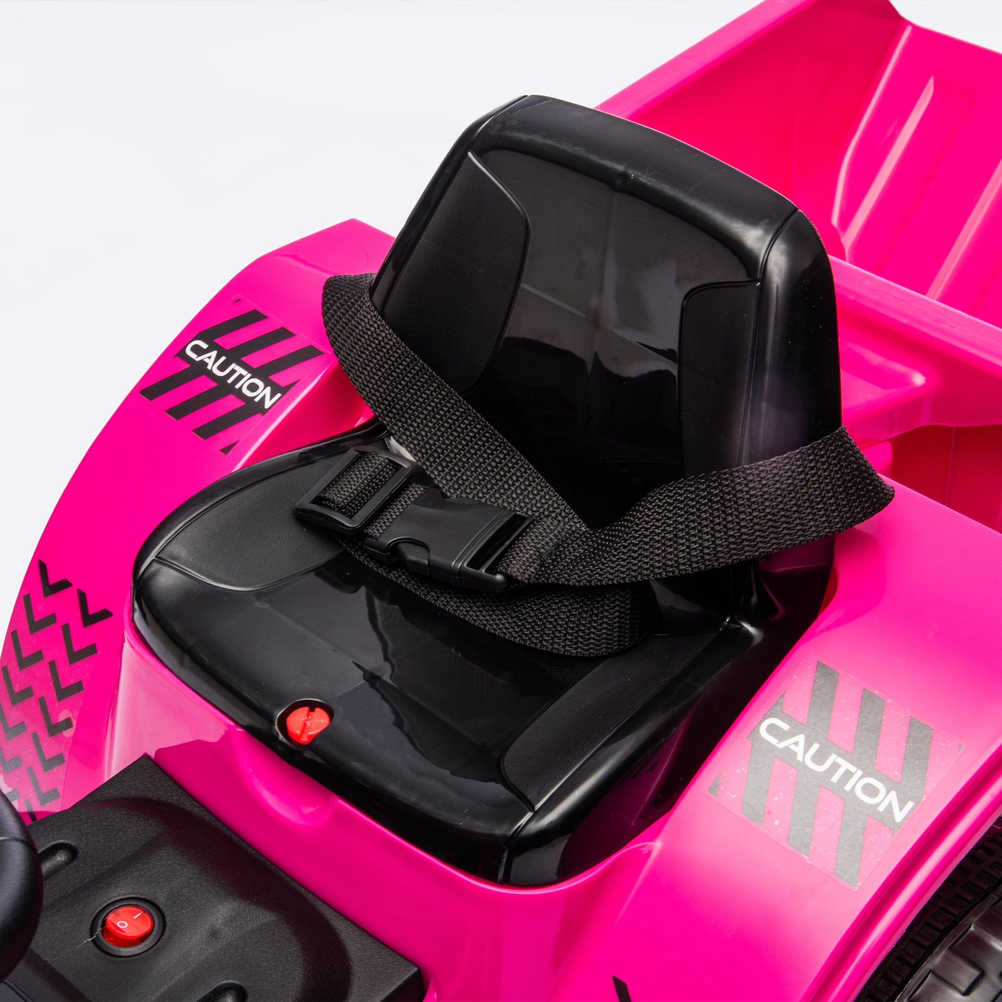 12V Kids Ride On Electric Tractor Black Knight,Kids Ride On Toy.2Wd,Non Skid Tires, Steering Wheel, Foot Pedal,With Removable Storage Tug,Light,Bluetooth,Music,Mp3,Usb,Power Display For Kids Aged 2 3. Rose Red 50 99 Lbs Polypropylene