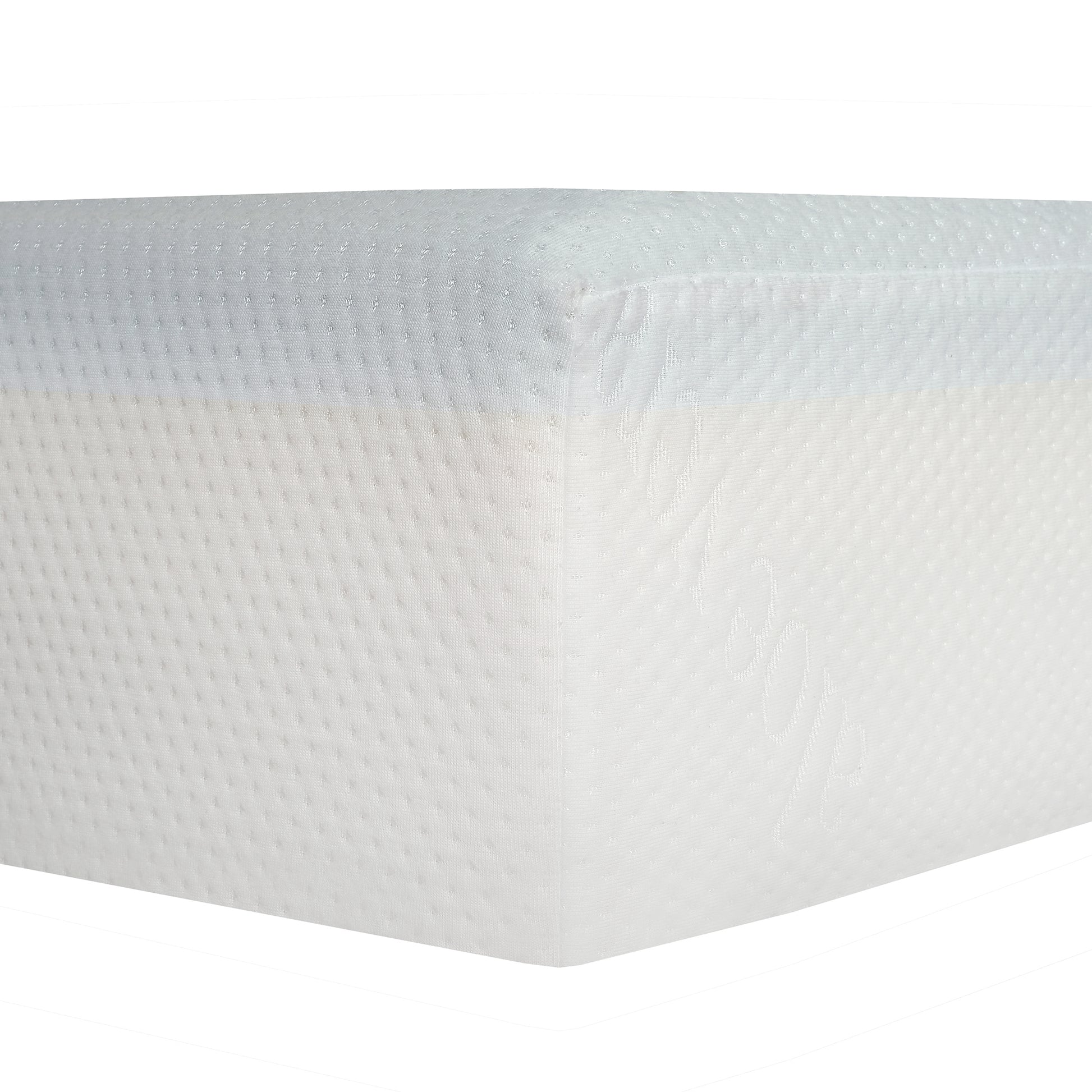 6 In. Firm Gel Memory Foam Mattress For Full Size Bed, White White Bedroom Modern Memory Foam Polyester Full