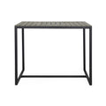 Ezra Bar Table Grey Black Acacia Wood