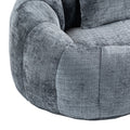 Coolmore Bean Bag Sofa Lazy Sofa Durable Comfort Lounger High Back Bean Bag Chair Couch For Adults And Kids, Indoor & Outdoor, Accent Floor Soft Lounge Chair Gray Chenille Gray Foam Chenille 2 Seat