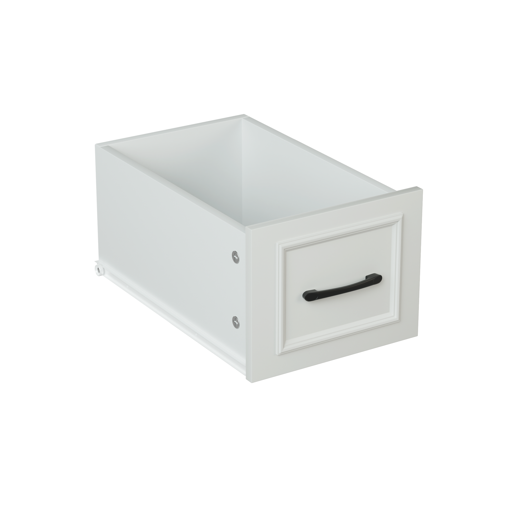 36'' Bathroom Vanities With Single Sink, Modern Under Mount Bathroom Sink Cabinet With 2 Closing Doors & 4 Drawers. White, 35.8''W X 19.7''D X 35.4''H. White Particle Board Mdf