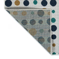 Contemporary, Transitional, Polka Dots, Nautical, Textured 3'6