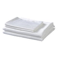 Bamboo Cotton Sheets Soft And Smooth With Viscose From Bamboo White King White Cotton