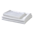 Bamboo Cotton Sheets Soft And Smooth With Viscose From Bamboo White Cal King Split Head White Cotton