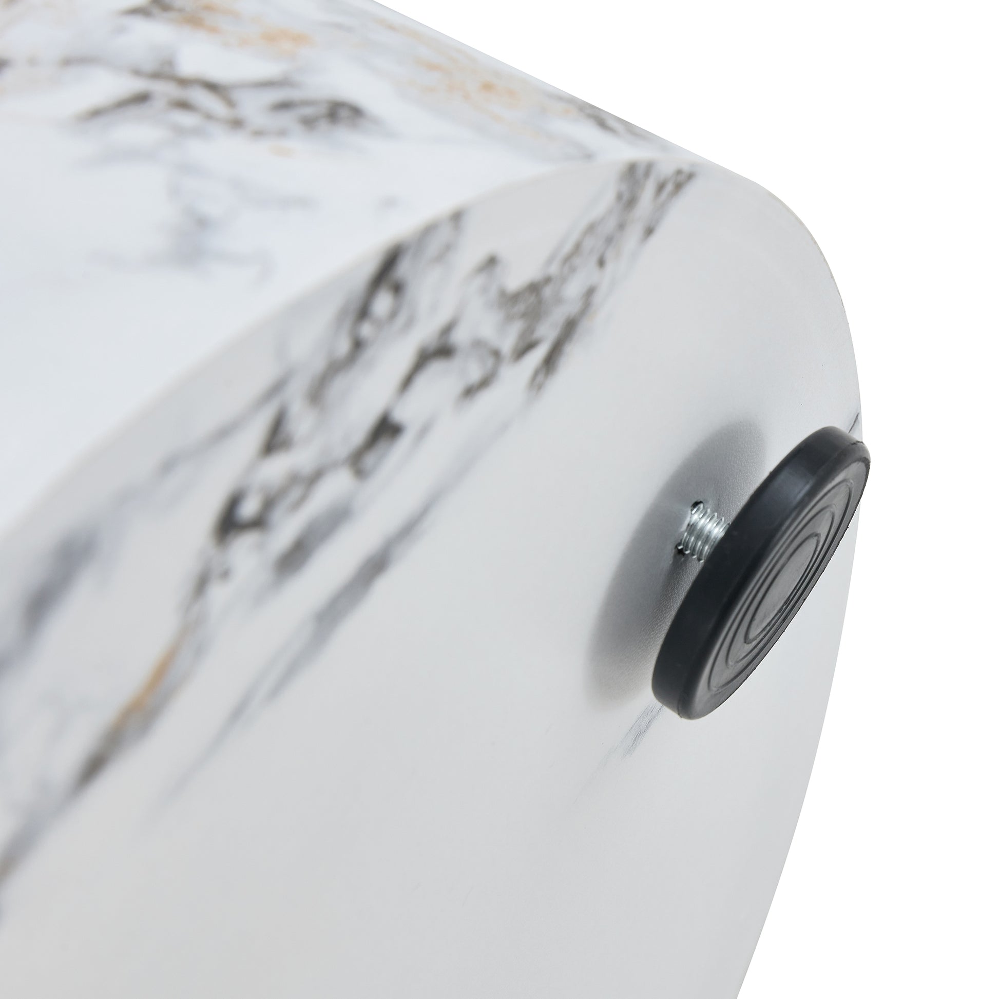 The Cylindrical Table With Its Patterned Design Can Be Easily Integrated Into A Variety Of Interior Styles, From Coffee Tables To Small Dining Tables, Workbenches Or Makeshift Writing Desks. White Mdf