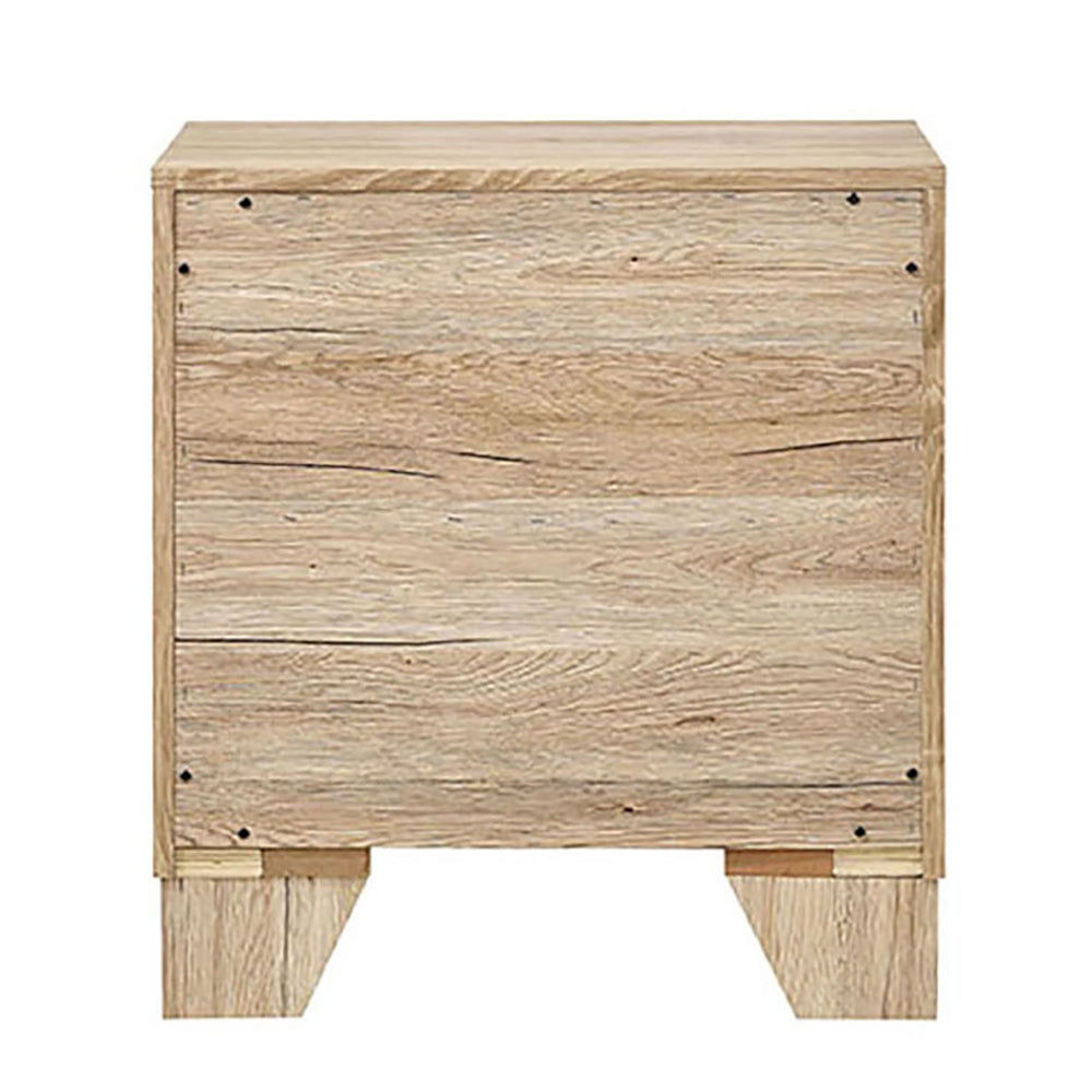 Natural 2 Drawer Nightstand Natural 2 Drawers Bedroom Rectangle Rustic Drawers Natural Wood Paper