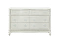 Dorothy Dresser, Ivory Finish Bd02269 Ivory Wood