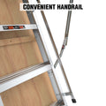 Household Aluminum Attic Ladder 25