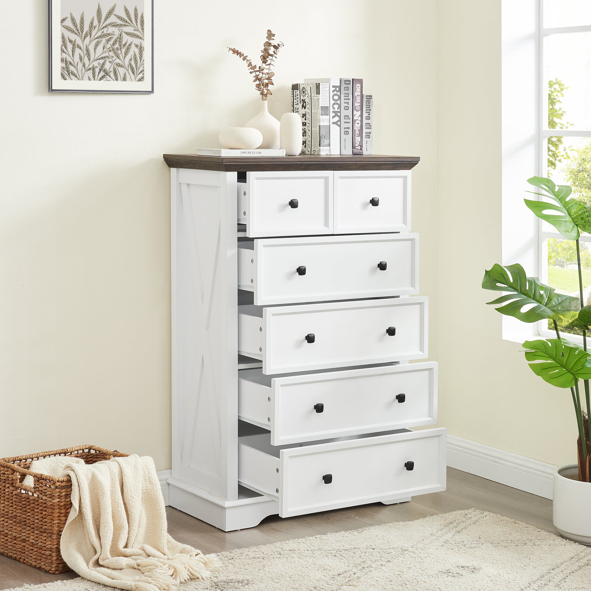 6 Drawer Dresser,6 Drawers Cabinet Tall Chest Of Drawers Closet Organizers Storage Clothes, Cabinet Of 6 Drawers Living Room White Mdf 6 Drawer Dresser,6 Drawers Cabinet Tall Chest Of Drawers Closet Organizers Storage Clothes, Cabinet Of 6 Drawers Living Room White Mdf
