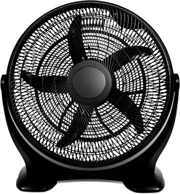 18 Inch 3 Speed Plastic Floor Fans Quiet For Home Commercial, Residential, And Greenhouse Use, Outdoor Indoor, Black Black Plastic