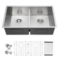 Double Bowl 50 50 Undermount Sink 36