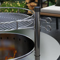 Outsunny 2 In 1 Smokeless Fire Pit, Bbq Grill, 25