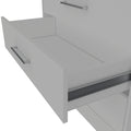 Dresser, Four Drawers, One Shelf, Superior Top, White White Solid Wood Mdf Engineered Wood