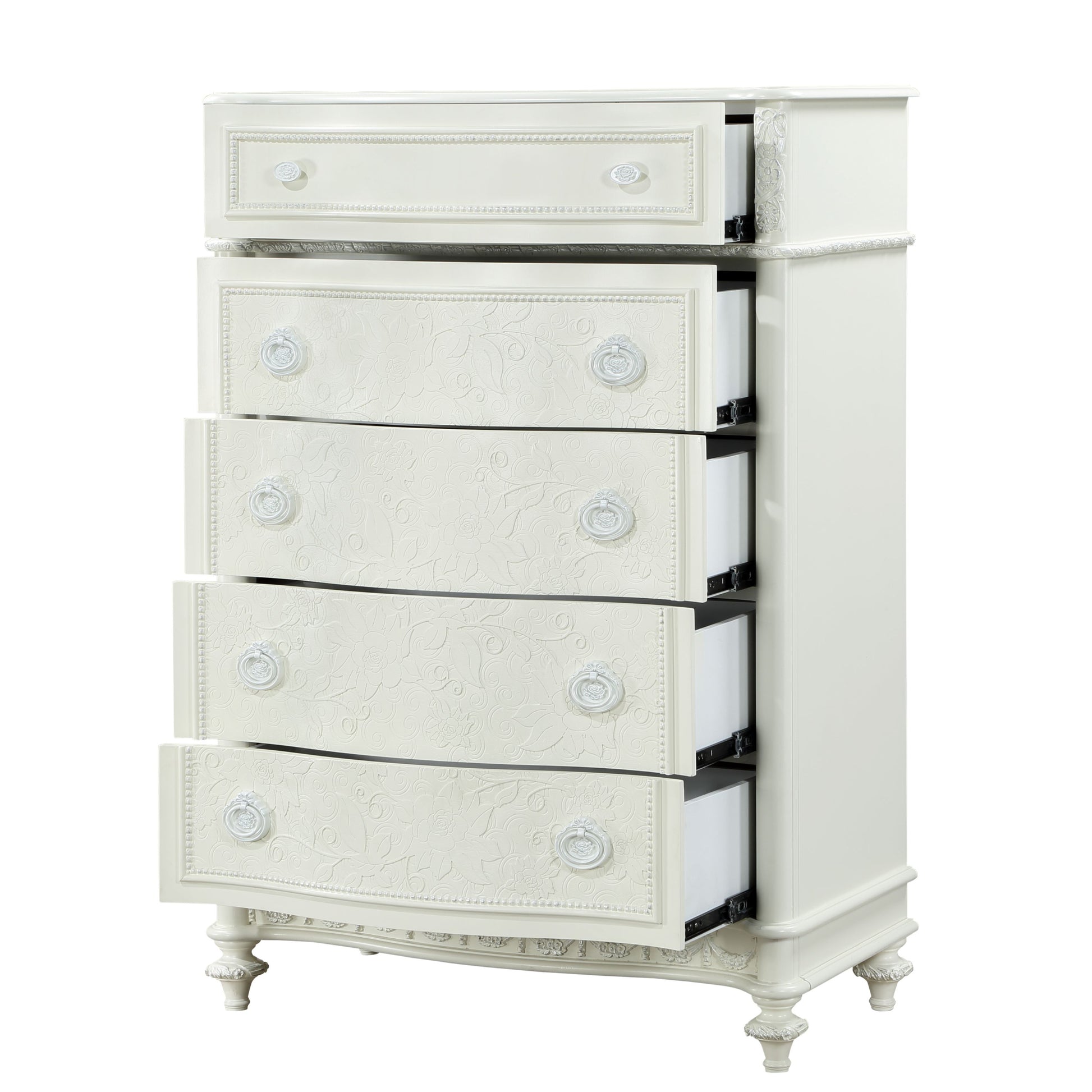 Ivory 5 Drawer Chest Ivory Bedroom Wood