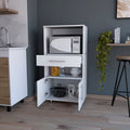 Corsica Pantry Cabinet Microwave Stand, Multi