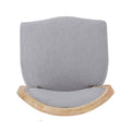 Kd Dining Chair Light Grey Fabric