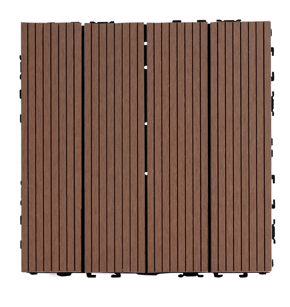 Wood Plastic Composite Deck Tiles Set Of 20Pcs, Composite Decking Resist Rust, Water, Weather, Indoor&Outdoor, Easy To Diy & Maintain, Ideal For Patios, Balconies, Rooftops, Decks, 12X12I Light Coffee Light Coffee Modern Plastic Wood Plastic