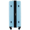 2 Piece Luggage Set With Bags Expanable Spinner Wheels Abs Lightweight Suitcase With Tsa Lock 20Inch 28Inch Light Blue Abs