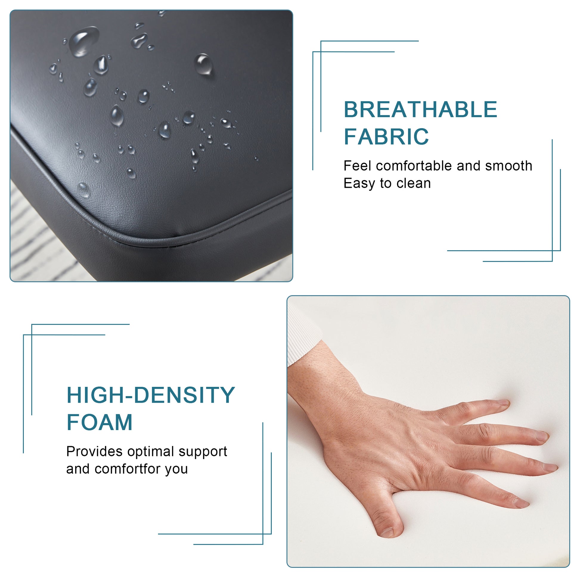 Table And Chair Set.This Modern Dining Table With Mdf Marbled Design Gives You A Luxurious And Elegant Feel.Paired With Multiple Chairs With Pu Artificial Leather Backrest Cushions And Black Legs. Black Seats 6 Mdf