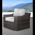 Fully Assembled Patio Chair With Cushions Yes Sectional Grey Mix Rust Resistant Frame Stain Resistant Cushions Garden & Outdoor Modern Sofa Seating Groups Wicker