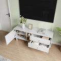 Drawer Tv Cabinet With Door, Storage Cabinet, Drawer Cabinet, Multi Functional Tv Cabinet Modern Tv Cabinet Wooden Storage Cabinet Leather Handle Drawer Cabinet Home Storage Cabinet White Solid Wood Mdf