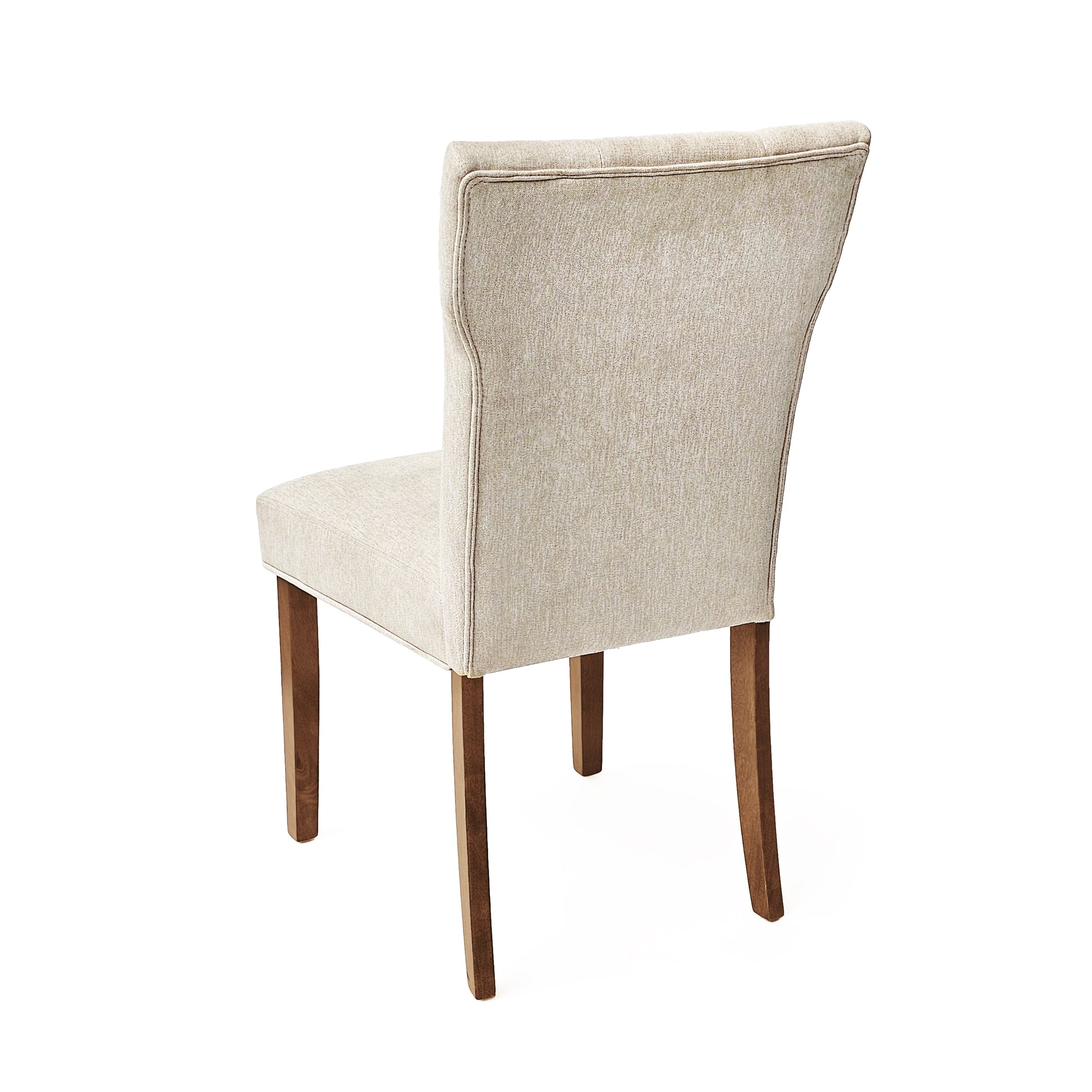 Dining Chairs Set Of 2, Upholstered Kitchen & Dining Room Chairs Cream Cream Set Of 2 Rubber Wood