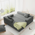 Modern Upholstered Sectional Sofa Couch Set,Modular 108