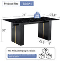 Large Modern Rectangular Table With 0.39 