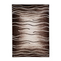 Jersey Area Rugs, Carpets For Livingroom, 5X7 Area Rugs ,3002 Brown Rectangle 5&7 Brown Contemporary Abstract Polypropylene