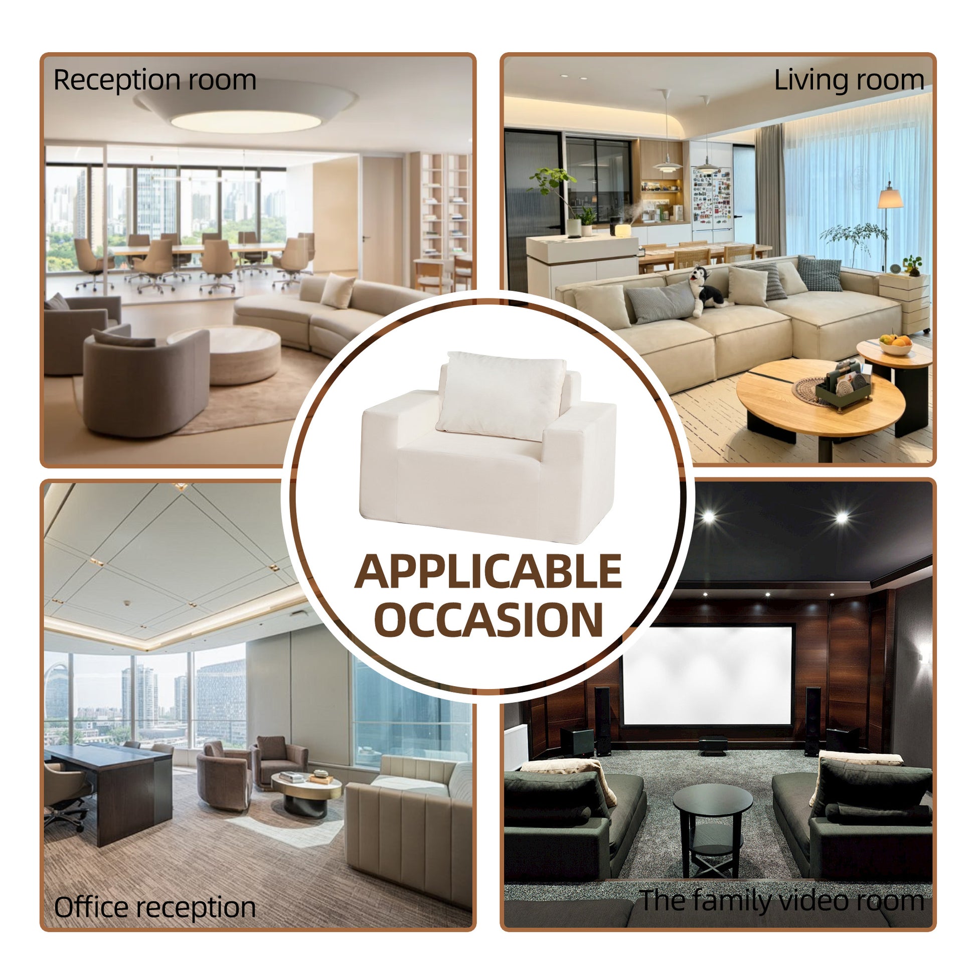 Video Sofa In A Box Foam Sofa Couch With Pillow, Bean Bag Chairs For Adults Stuffed High Density Foam, Large Bean Bag Sofa For Living Room Bedroom Gaming Room Ameican White Oak Primary Living Space Medium Soft Medium Duty American Design,European Square