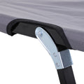Outsunny 2 Person Folding Camping Cot For Adults, 50