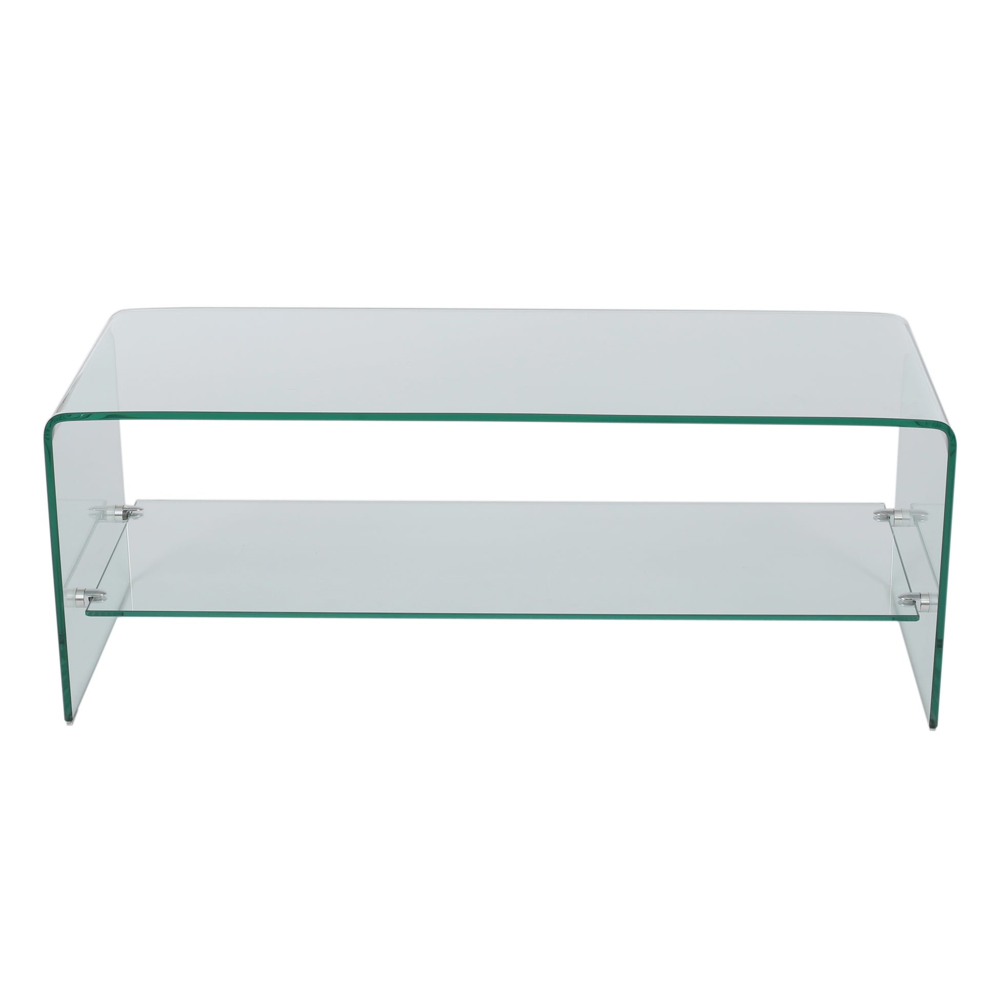 Tv Stand Clear 39 Inches Or Less Glass