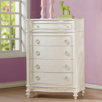 Ivory 5 Drawer Chest Ivory Bedroom Wood