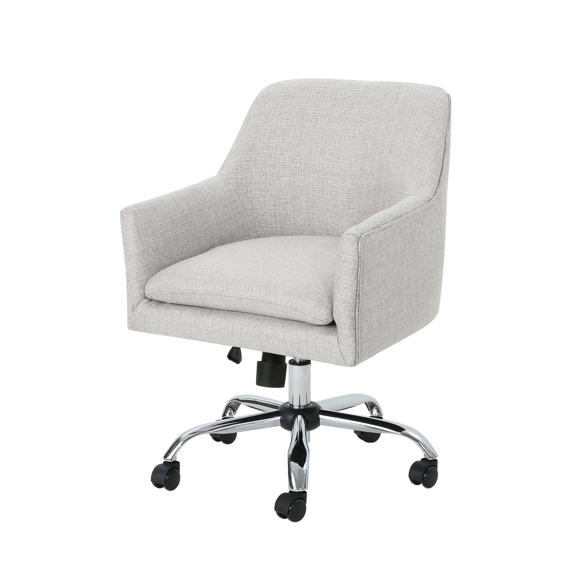 Office Chair Beige Fabric