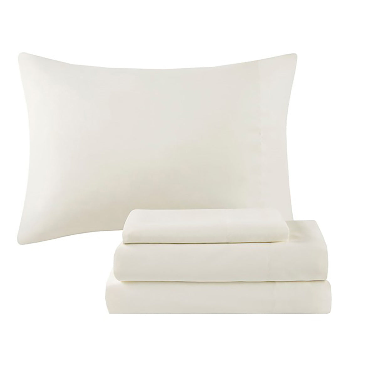 12 Piece Comforter Set With Cotton Bed Sheets Blue King King Blue Cotton