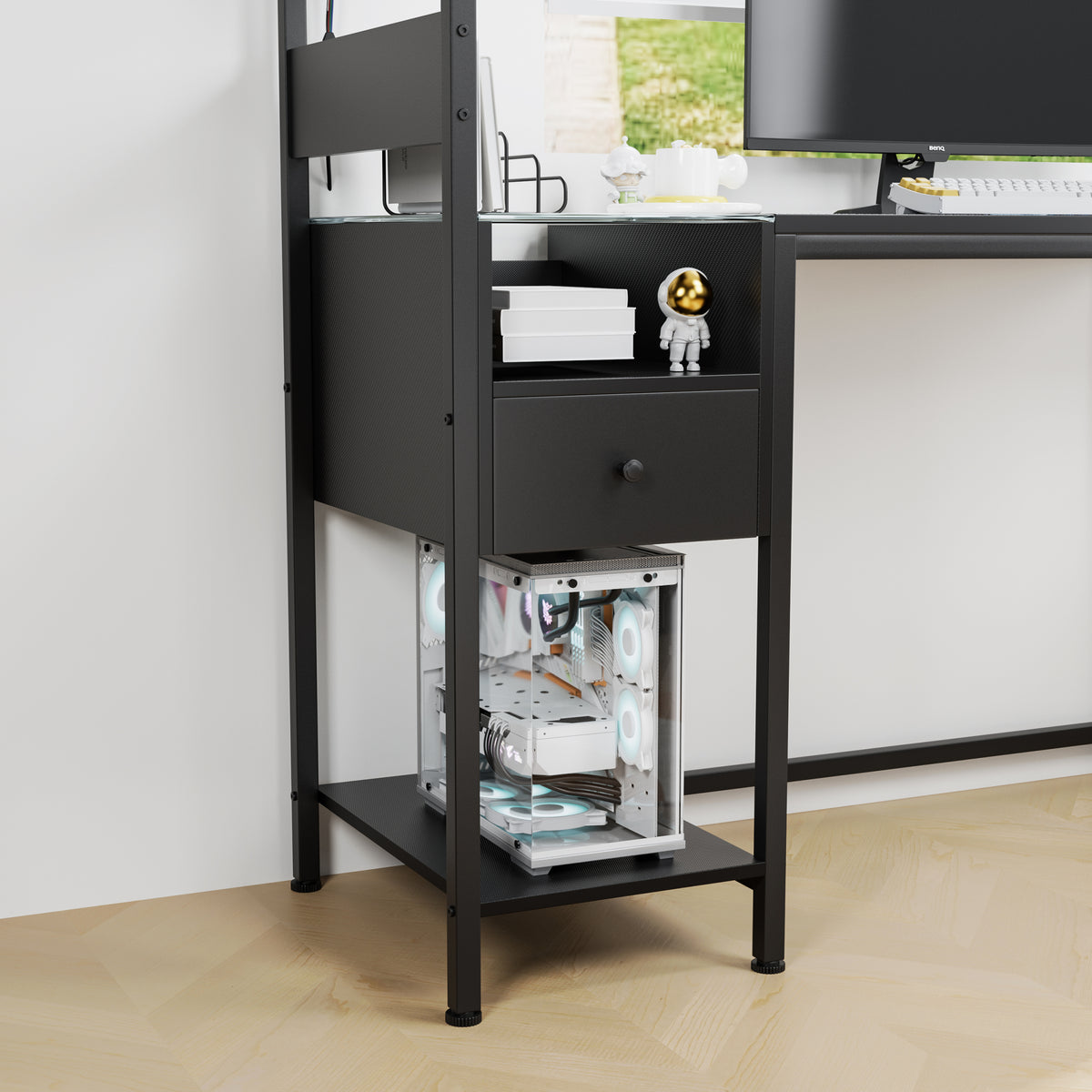 Aazon.co: JHUS 36 Coputer Desk Laptop Table Workstation w/Shelves Study Writing Hoe Office Aazon.co: JHUS 36 Coputer Desk Laptop Table Workstation w/Shelves Study Writing Hoe Office