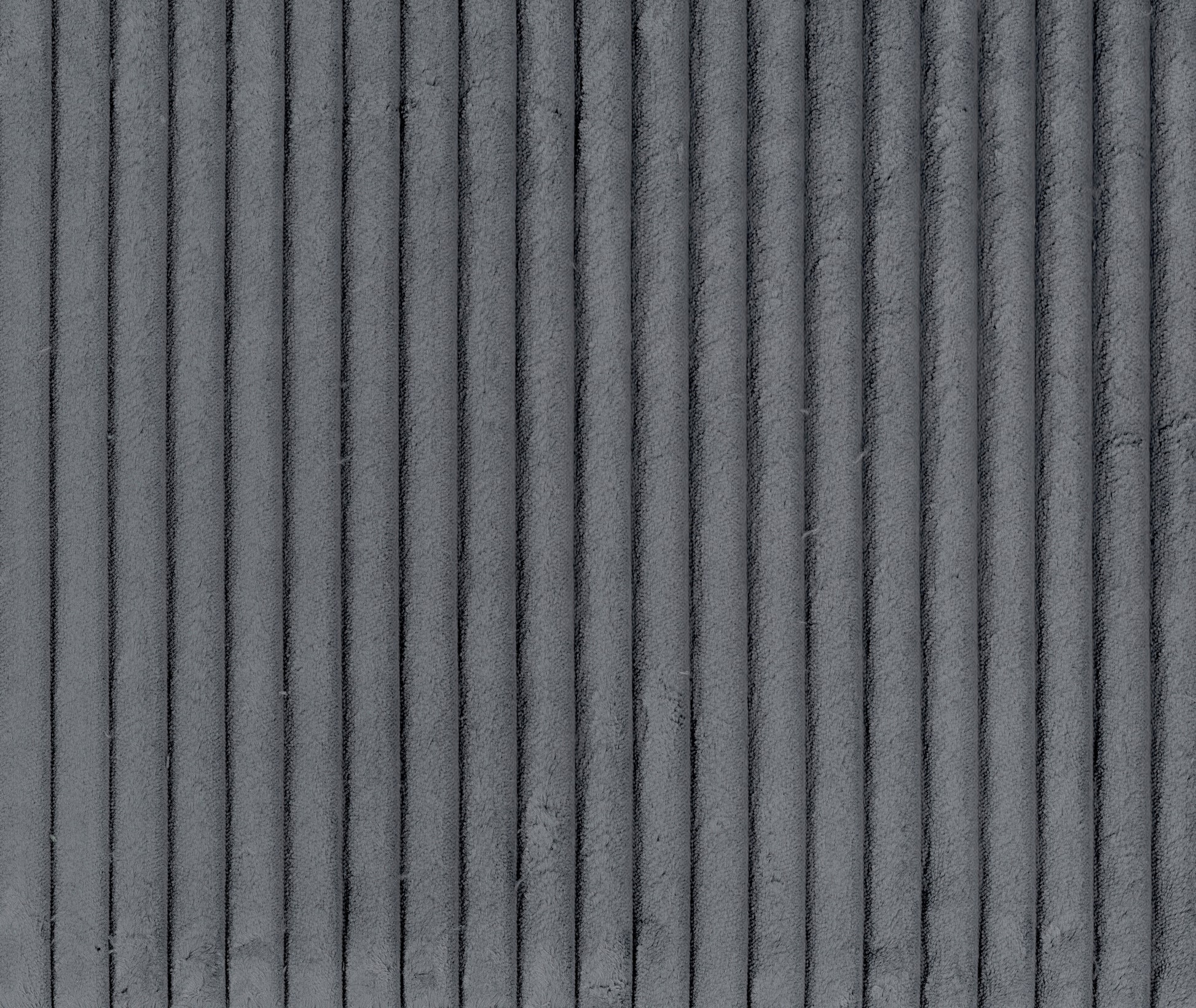 1Pc Modern Living Room Ottoman Plush Gray Corduroy Fabric Upholstery Plywood Frame Furniture Modular Piece Gray Wood Primary Living Space Modern Plywood