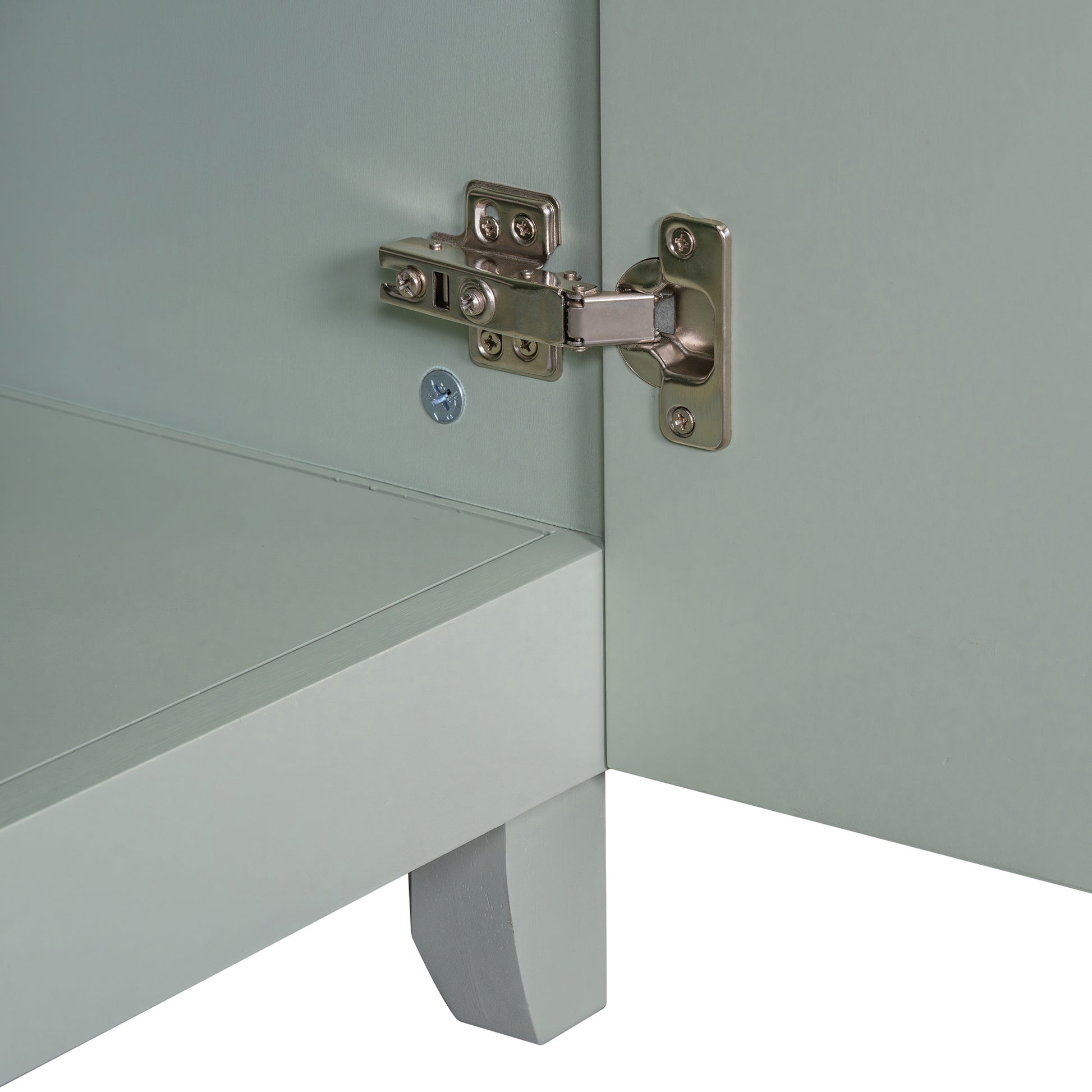 Cabinet Only 36" Green Bathroom Vanity Sink Not Included Green Bathroom Solid Wood Mdf