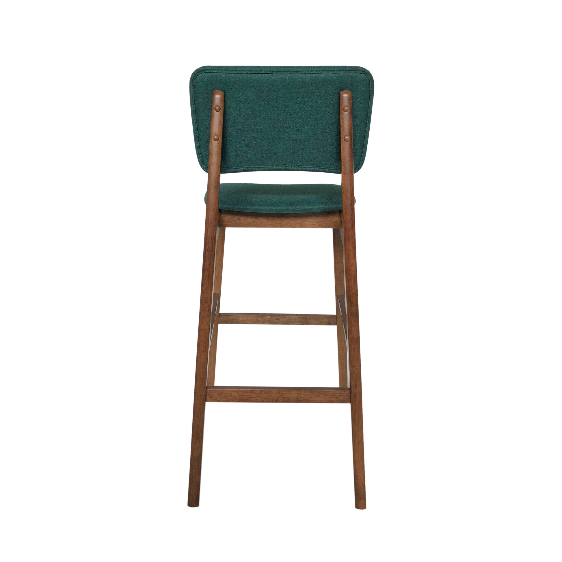 Bar Chair Dark Green Fabric