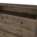 Brandford Shoe Rack, Superior Top, Two Shelves Brown Bedroom Modern Mdf Engineered Wood