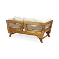 Serene Daybed Full Teak Fabric