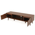 Tv Stand Walnut 40 49 Inches Mdf