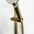 Handheld Shower With Slide Bar And Hose Brushed Gold Stainless Steel