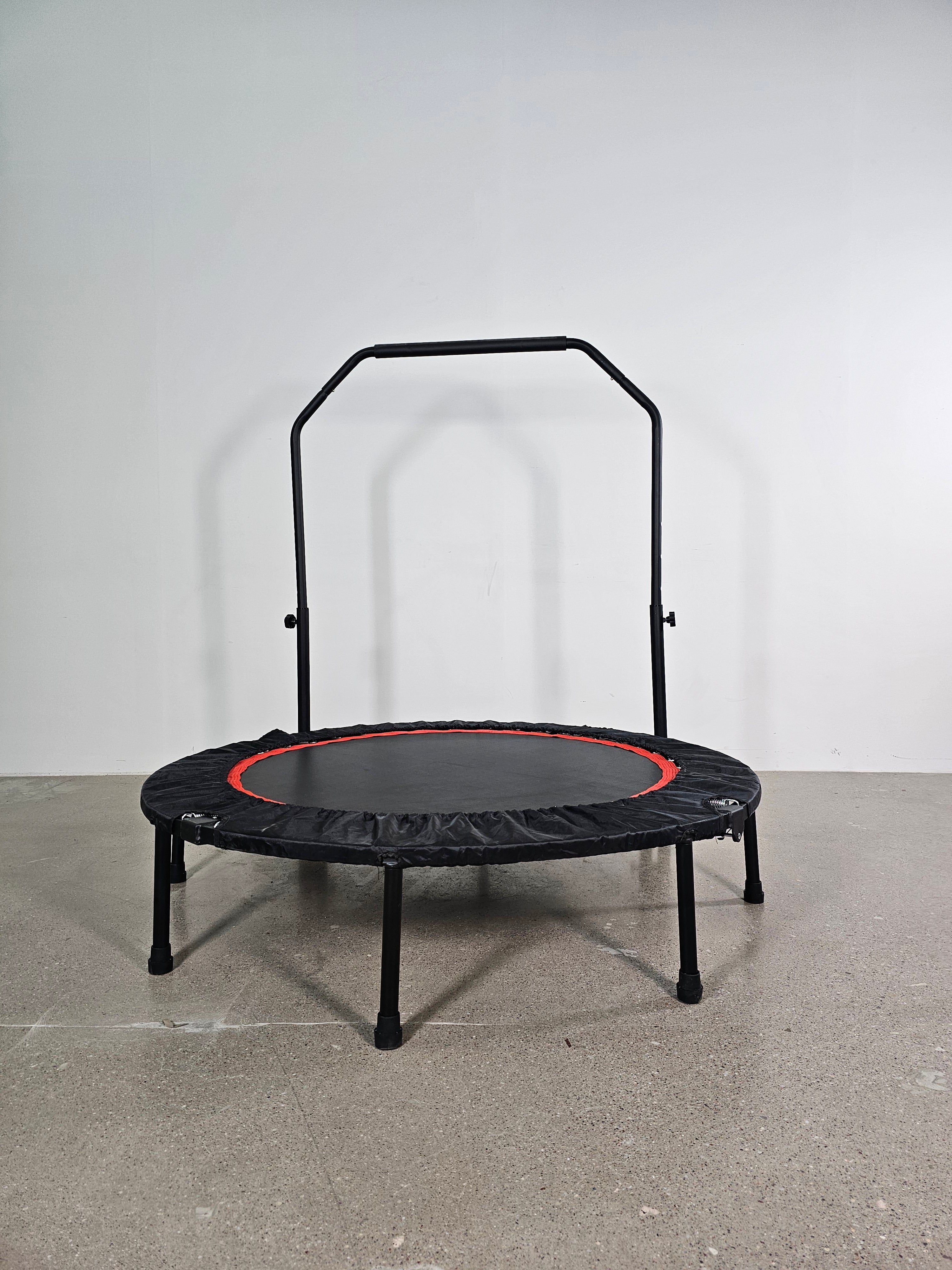 Foldable mini retailer trampoline workout