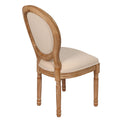 French Country Dining Chairs With Round Back Set