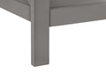 Accent Table, End, Side Table, 2 Tier, Bedroom, Nightstand, Lamp, Storage Drawer, Antique Grey Veneer, Transitional Grey Mdf