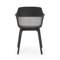 Dahlia Chair Black Polypropylene