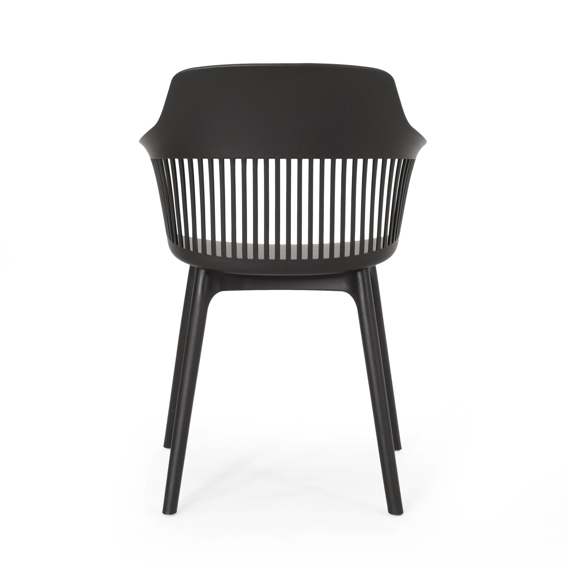 Dahlia Chair Black Polypropylene