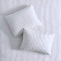 3 Piece Quilt Set White Full Queen Full White Cotton